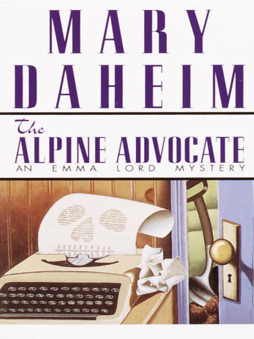 Title details for The Alpine Advocate by Mary Daheim - Wait list